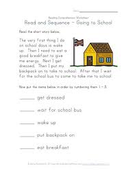 Read And Sequence Worksheet Reading Comprehension Worksheets Reading Worksheets Comprehension Worksheets