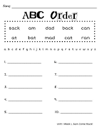 If you're not ready to join the member site, sign up for a free account to access thousands of free teaching use this 'abc order: Center Worksheets Abc Ordering Aligns With Any Reading Program Abc Order Worksheet Alphabetical Order Worksheets Abc Order