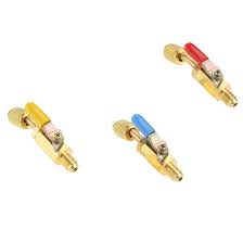 Fj0050 Hvac A C R134a Ball Valve Air Conditioner 45 Degrees Angled Filter Adapter 1 4 Sae R134a Shut Off Valve Fanovo Industries Valve Degree Angle Taizhou