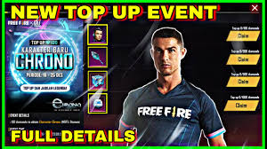 Royal passes, outfits, characters, bundles, and emote. New Top Up Event Free Fire Chrono Character Top Up Event 19th December Top Up Event Youtube