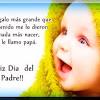 Imagen para festejar el día del padre con hermosa frase. 1