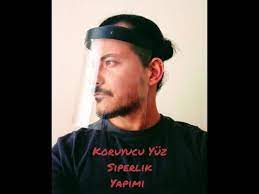 Yuz Koruyucu Siperlik Yapimi Face Shield Faceshield Facemask Yuzkoruyucusiperlik Yuzler Delgec Maskeler