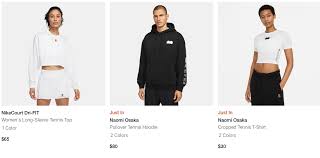Shop naomi osaka hoodies and sweatshirts designed and sold by artists for men, women, and everyone. Sneaker Huddle On Twitter Ad Just Dropped Via Nike Us Naomi Osaka X Nike Collection Https T Co Mv8ihmmo9j