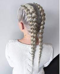 Pin By Sapphirestankovich On Hair Styles White Girl Braids Cornrow Hairstyles White Two Braid Hairstyles
