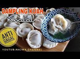 Dampling Kuah Pemula Wajib Coba Youtube Dumpling Make It Yourself Cooking