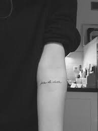Do i need to choose one small forearm tattoo design? Small Tattoo Joie De Vivre Joy Of Life On The Left Inner Forearm Life Tattoos Forearm Tattoos Forearm Tattoo Women