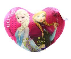 42cm Disney Frozen Love Heart Pillow