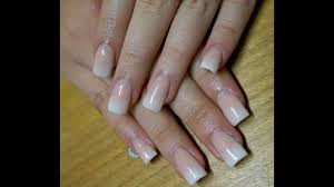 French tip acrylic nails with glitter, short acrylic nails french ombre to think of. French Tip Ombre Acrylic Nails New Expression Nails