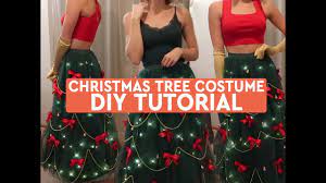 Make them and wear them with your friends and family to make your holidays extra special and memorable. Christmas Tree Costume Diy Tutorial Youtube