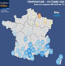 Actualites Meteo Bilan Climatique D Octobre 2020 Enfin De La Fraicheur 01 11 2020