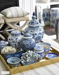 Style A Coffee Table Or Ottoman 3 Ways Citrineliving White Decor Living Room Decor Modern Blue Living Room