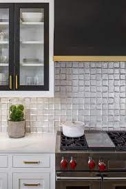 Maybe you would like to learn more about one of these? White Cabinets With Black Frame Cabinet Doors Transitional Kitchen