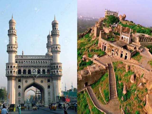 Charminar & Golconda Fort (Hyderabad) Image 3