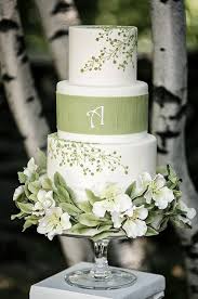 Wedding Cake Vert 2 Gateau De Mariage Blanc Beaux Gateaux De Mariage Gateau De Mariage Vert