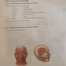 I'm sure they have their reasons as to why but origin and insertion is easy. Solved Part I Check Your Knowledge Activity 1 Determini Chegg Com