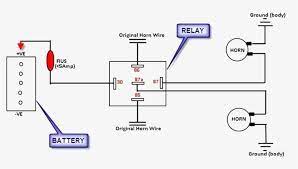 The clicking sound may be a sign that the relay has failed internally, and may also render the horn unuseable. Horn Diagram Wiring Earthing System Wiring