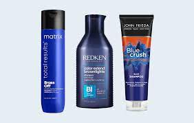 It's important to note that purple shampoo neutralizes yellow, while blue shampoo neutralizes orange. The 6 Best Brass Reversing Blue Shampoos For Brunettes Newbeauty