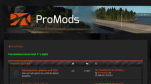 Promodsを導入してets2のマップを拡張