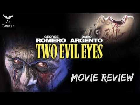 Two Evil Eyes (1990) Movie Review | Dario Argento & George A. Romero Unite!  🎬🧛‍♂️🧟‍♂️