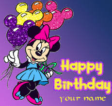 Happy birthday cake gif images with name clothes news. Happy Birthday Minnie Mouse Animated Gif Novocom Top