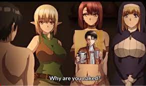 I think I downloaded the wrong Monogatari series. Sauce:Isekai Harem  Monogatari : r/araragi