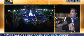 Selon le compte tv libertés «bfmtv censure sa journaliste qui évoque des familles pas très charlie, sous prétexte d'un faux incident technique.». Un Journaliste De Bfm Tv Pris A Partie Durant Un Duplex En Direct A Athenes Regardez