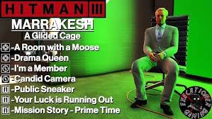 Hitman 3: Marrakesh - A Gilded Cage - A Room with a Moose, Drama Queen,  Public Sneaker