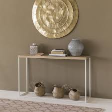 Consola Blanca Maisons Du Monde Ideas De Decoracion De Comedor Muebles Para Restaurantes Decoracion De Pared De Metal