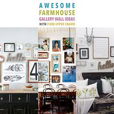 See more ideas about gallery wall, decor, wall gallery. Awesome Farmhouse Gallery Wall Ideas With Fixer Upper Charm The Cottage Market