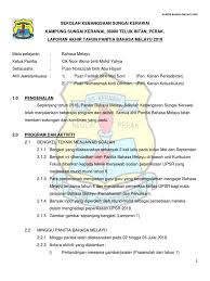 Soalan bahasa inggeris tahun 1 contoh soalan bahasa melayu via newhairstylesformen2014.com. Laporan Akhir Tahun Panitia Bahasa Melayu Sksk 2018 Docx