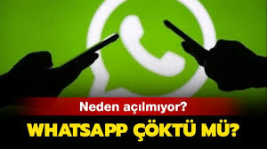 Whatsapp ve ınstagram neden çalışmıyor? Whatsapp Coktu Mu Whatsapp Instagram Neden Acilmiyor