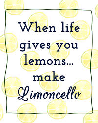 Weekend Freebie When Life Gives You Lemons Making Limoncello Limoncello Life