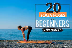 Hop on the mat and start to build the foundation of yo. 20 Yoga Poses For Complete Beginners Free Printable Yoga Rove