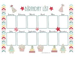 C4ac5 Birthday Chart Template Wiring Library