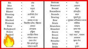 List of first man in all fields in india in hindi. 6 English To Hindi Words Of Alphabet B Dictionary English To Hindi Google Translate Site Youtube