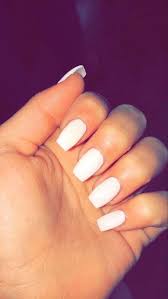 Painting each nail a different glossy shade is a sweet way to play around with your manicure. Interesting Nails Tricks For Cool Nails To Attempt This Instant White Acrylic Nails Acrylic Nails Coffin Short Short Acrylic Nails Designs