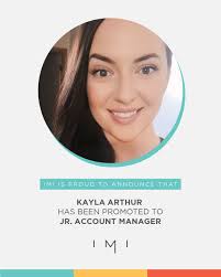 IMI Agency is delighted to announce the incredibly well-deserved promotion  of our talented team member, Kayla Arthur! #IMIagency #inthemix #Paybev  #beverage #hospitality #restaurant #foodandbeverage #cocktails  #BeverageMarketing #OnPremise #leadership ...