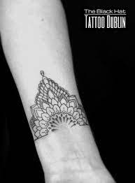 Awesome mandala tattoo on wrist. Delicate Mandala Style Tattoo A Very Small Wrist Tattoo Idea Small Wrist Tattoos Tattoos Mandala Wrist Tattoo