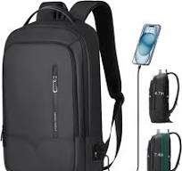 hk Mochila para laptop para hombre, expandible e inteligente, mochila  ligera de 15.6 pulgadas, bolsa para computadora portátil para oficina y ...