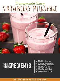 Homemade Mcdonalds Strawberry Milkshake In The Blender Recipe Milkshake Recipe Strawberry Maca Smoothie Homemade Recipes
