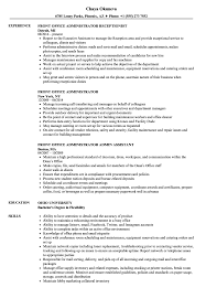 Front Office Administrator Resume Samples Velvet Jobs