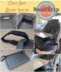 30 Insanely Easy Ways To Make Your Road Trip Awesome Travel Tray Toddler Travel Road Trip Hacks