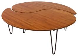 Enjoy free shipping on most stuff, even big stuff. Mid Century Modern Caramelized Bamboo Yin Yang Nesting Coffee Table Set Of 2 Modern Coffee Table Sets By Studio 1212 Houzz