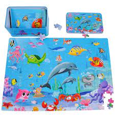 They feature fun puzzles of all types that'll keep you entertained. Rolimate Toys Company Wooden Educational Puzzles Toys