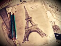 Con 324 metros de altura y 2 restaurantes ★ compra las la altura de la torre eiffel es de 324 metros y el material empleado fue el hierro forjado. Paris Torre Eiffel Tumblr Dibujo Bcartsales Org