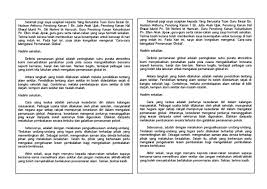 Kitaran fasa kemusnahan akan diburukkan lagi dengan tingkah laku buruk manusia terhadap alam semula jadi. Karangan Syarahan Cara Cara Mengatasi Pemanasan Global