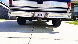 1986 C10 Exhaust Sound Short Rev Up Youtube