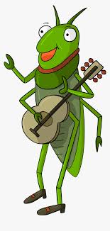 How to draw a cricket. Cricket Grasshopper Illustration Playing Guitar Insect Cartoon Grasshopper Hd Png Download Kindpng