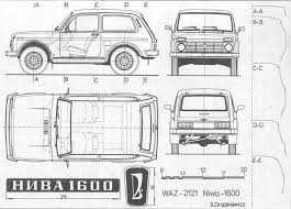Lada Niva Blueprint Download Free Blueprint For 3d Modeling Blueprints Niva Foto Cars