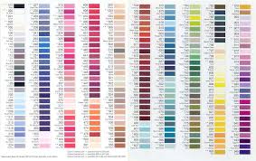Gutermann Thread Color Chart Found On Seattle Fabrics Web